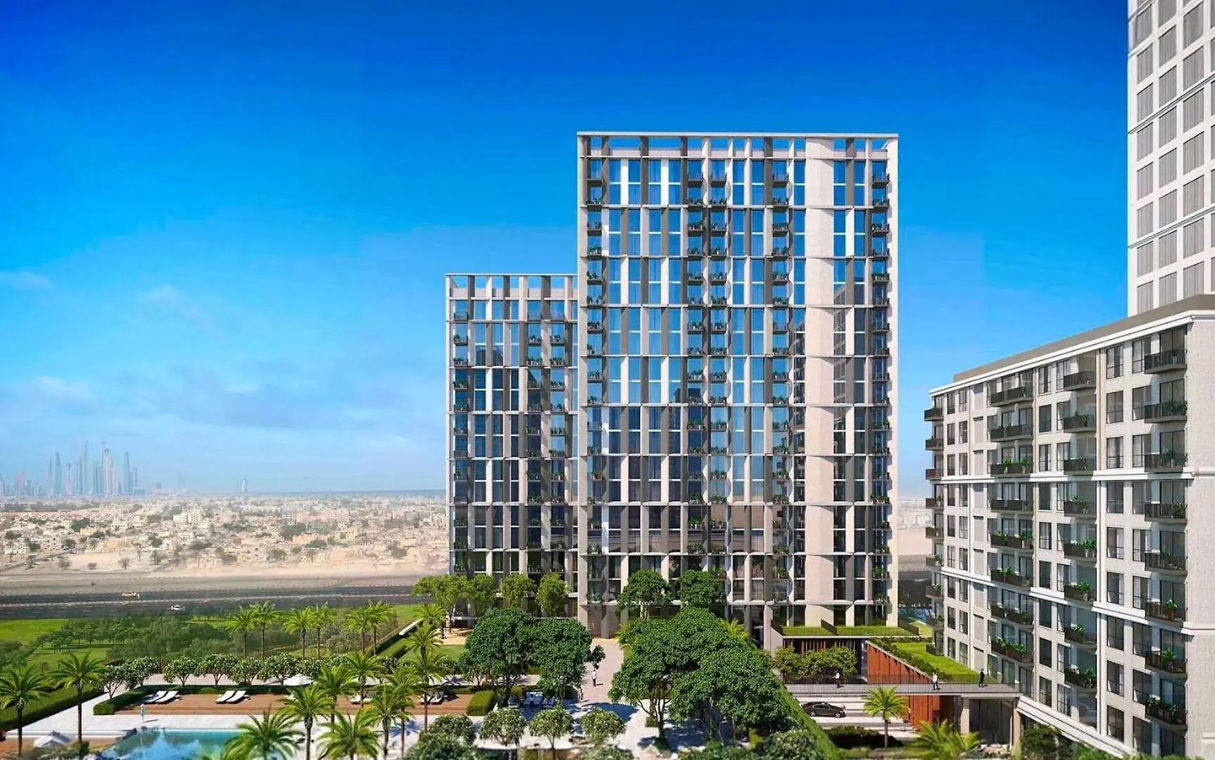 Apartment Livbnb - 2B In Green Heart Of Dubai , Dubai Hills